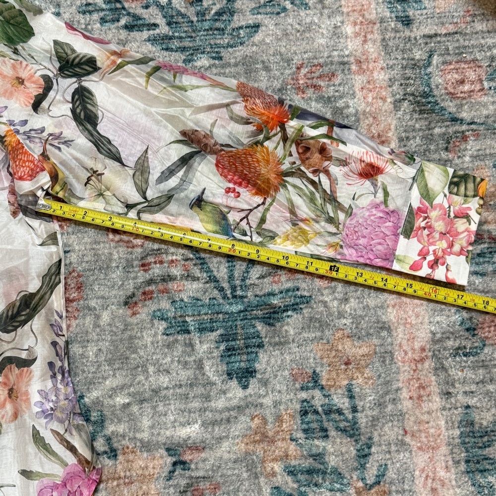 Bailey 44 Multicolor Tropical Bird Floral Button Down Shirt - Picture 8 of 10